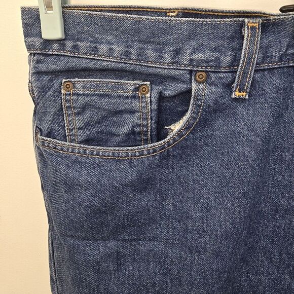 Faded Glory Relaxed Fit Jeans Men's Size 44 X 32 Blue C23 - Picture 5 of 10